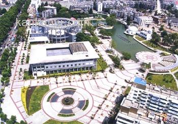 南京风光_山西路市民广场