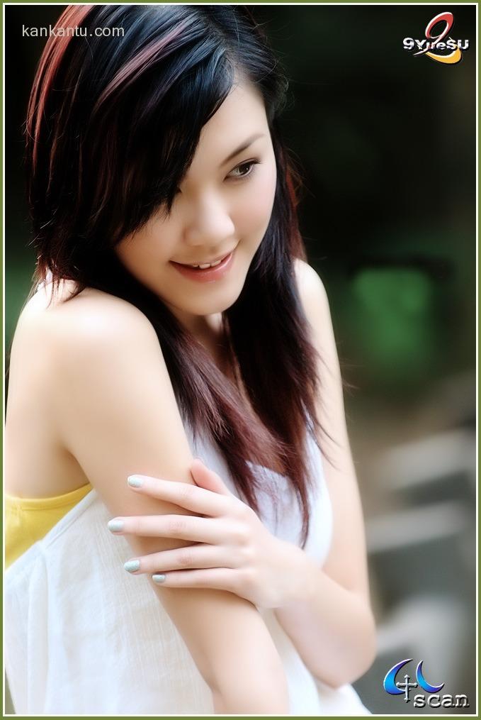 美女旅游照