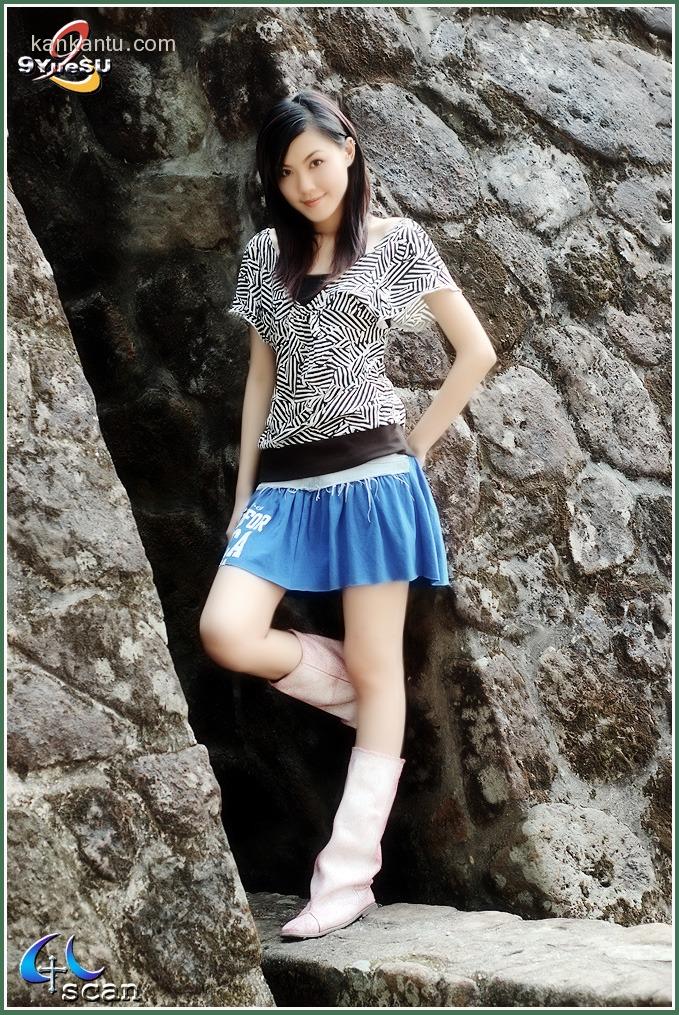 美女旅游照