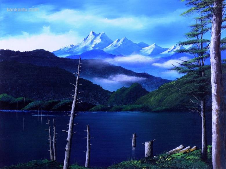 美景手绘图
