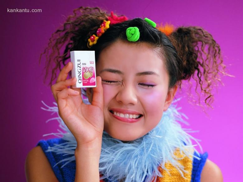 清嘴女孩高圆圆