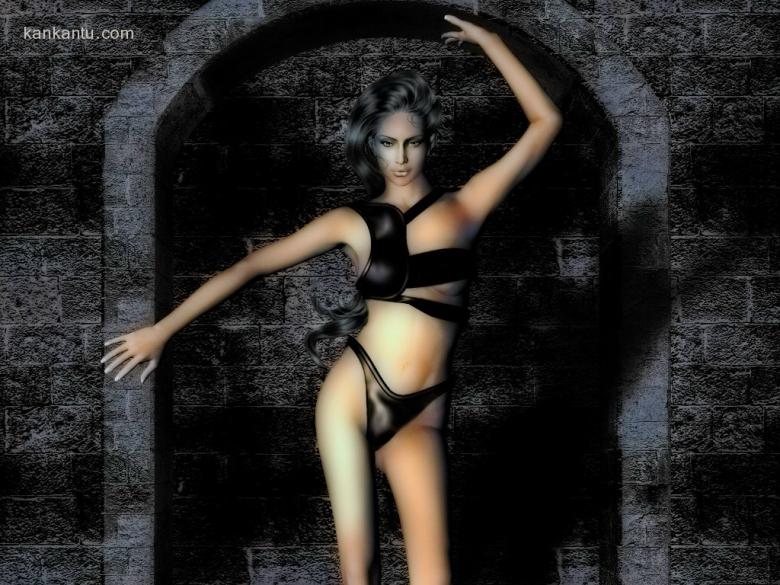3D美女