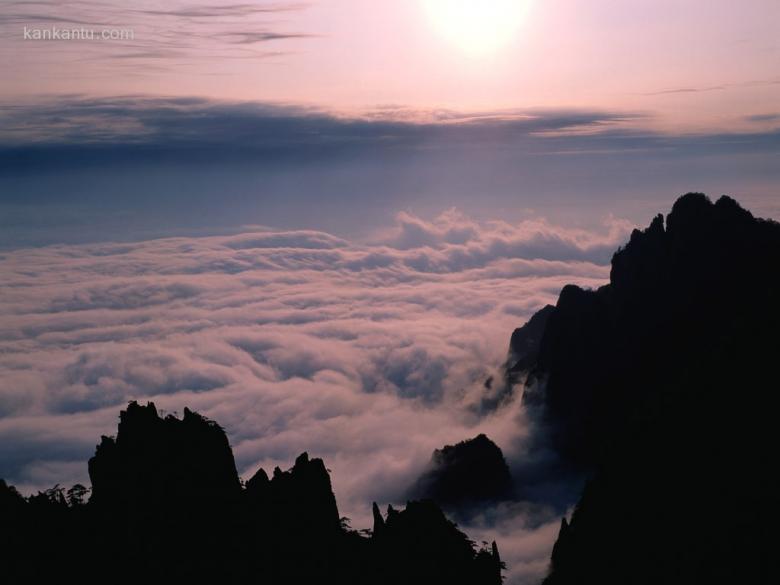 云山雾海神仙境