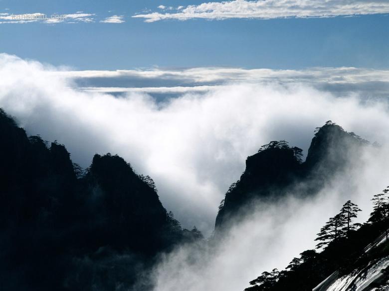 云山雾海神仙境