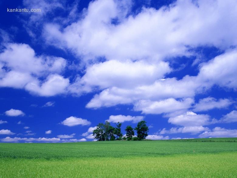 超脱自然-蓝天白云绝美桌面