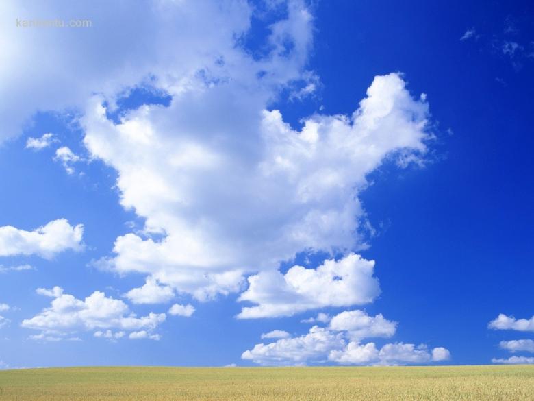 超脱自然-蓝天白云绝美桌面