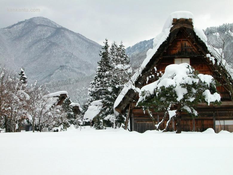 皑皑雪景