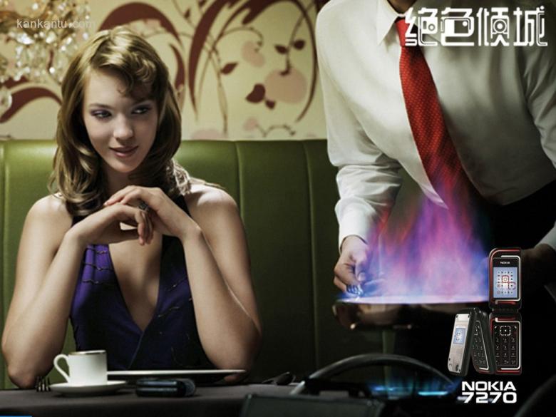 诺基亚手机广告