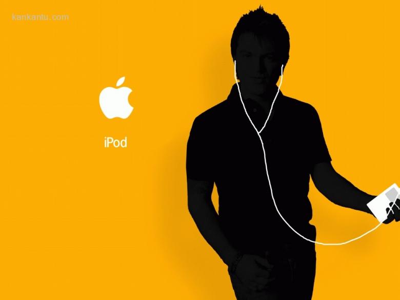 iPod动感人物广告