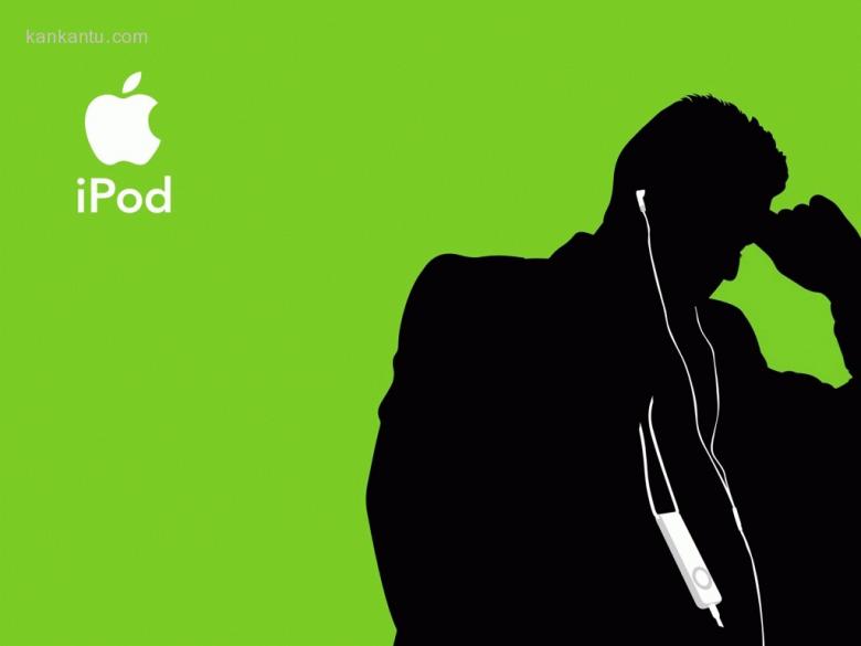 iPod动感人物广告