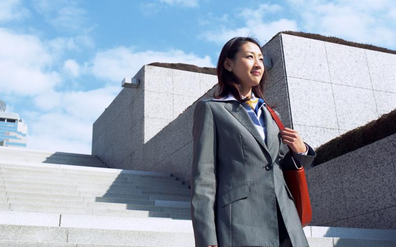 职业女性宽屏壁纸