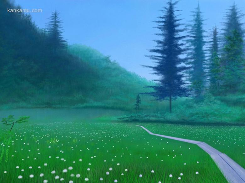 手绘风景
