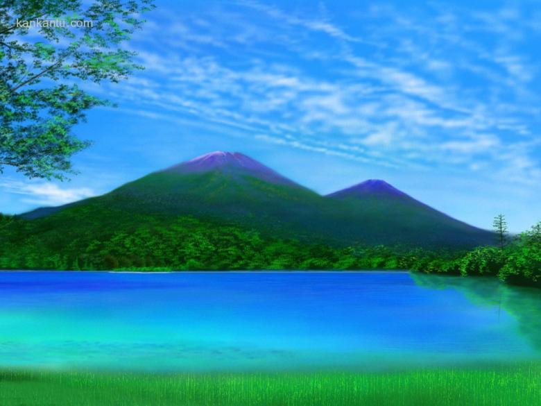 手绘风景