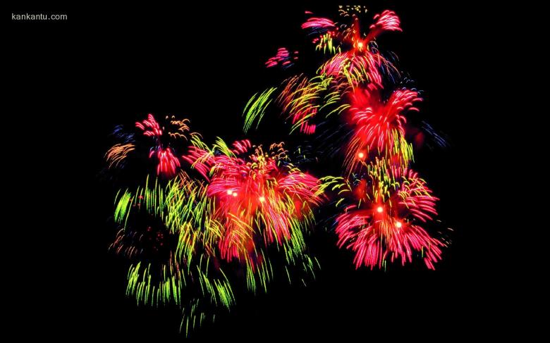 烟花满天