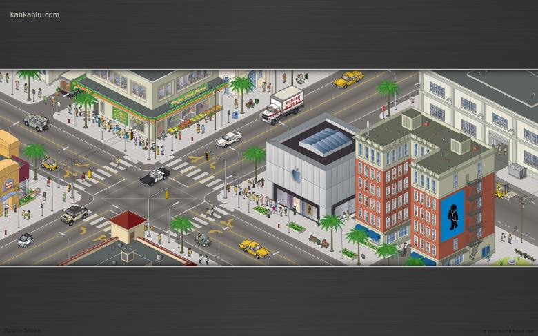 Macbillboard 高分辨率壁纸