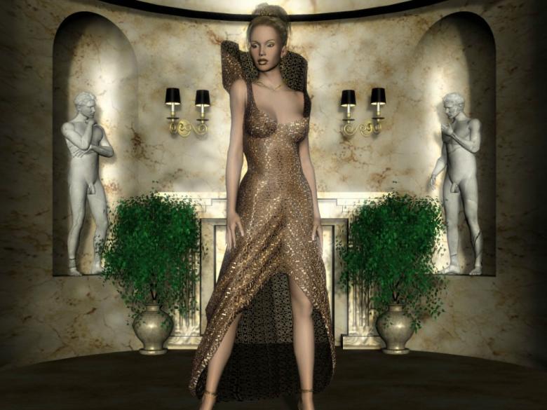 3D女性壁纸