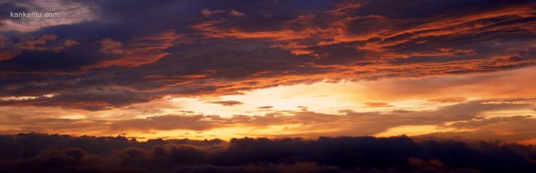 2366×768夕阳美景