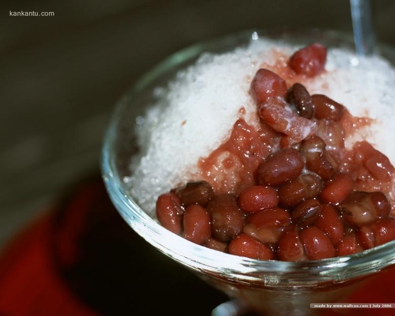 美食刨冰与雪糕