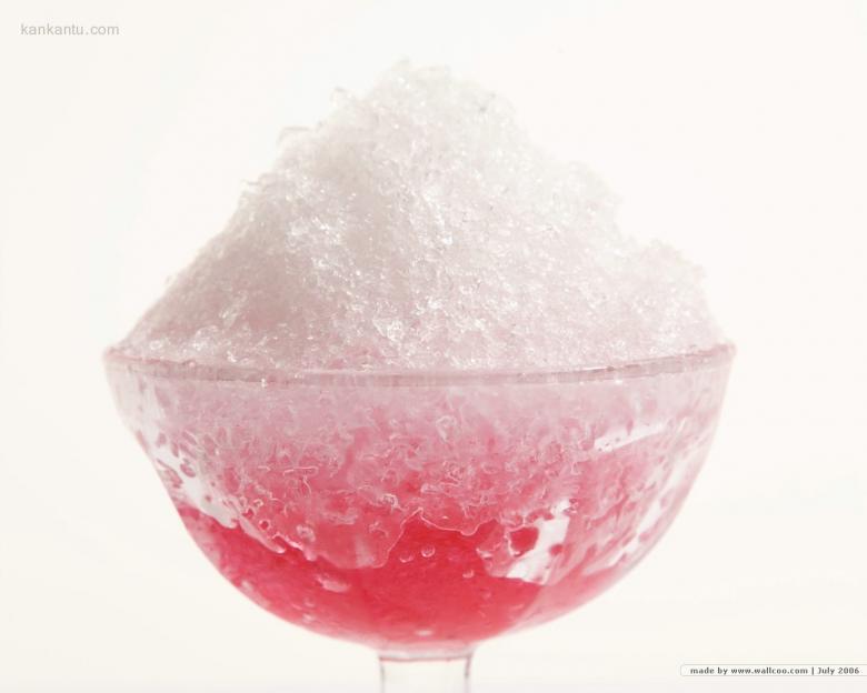美食刨冰与雪糕