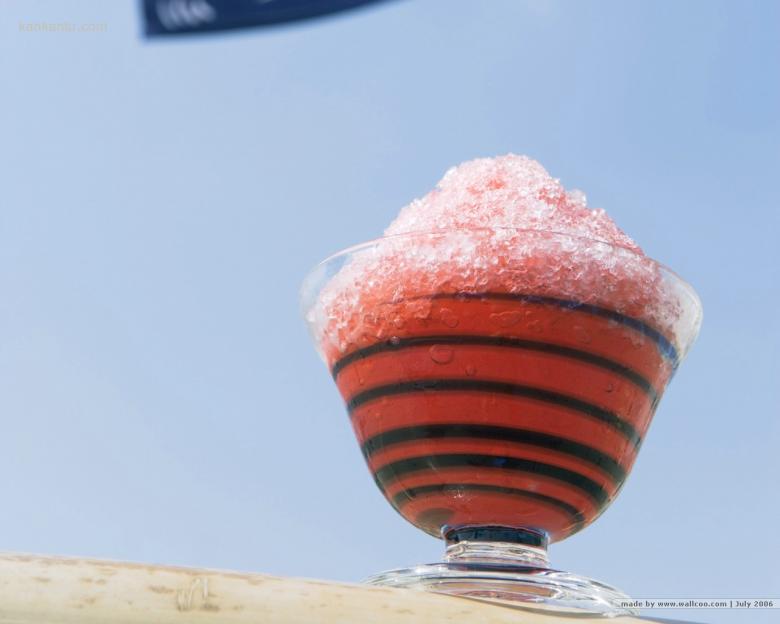美食刨冰与雪糕