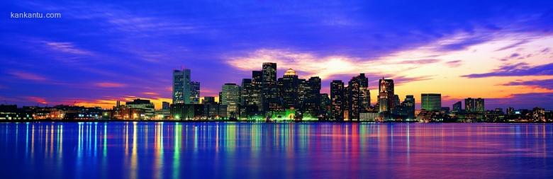 超宽屏城市夜景