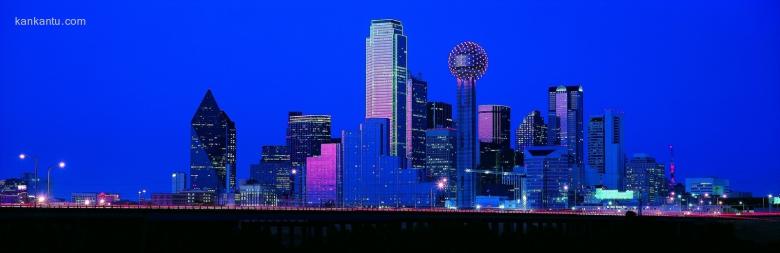超宽屏城市夜景