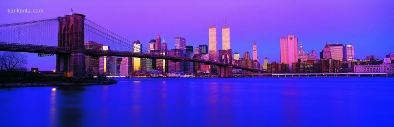 超宽屏城市夜景