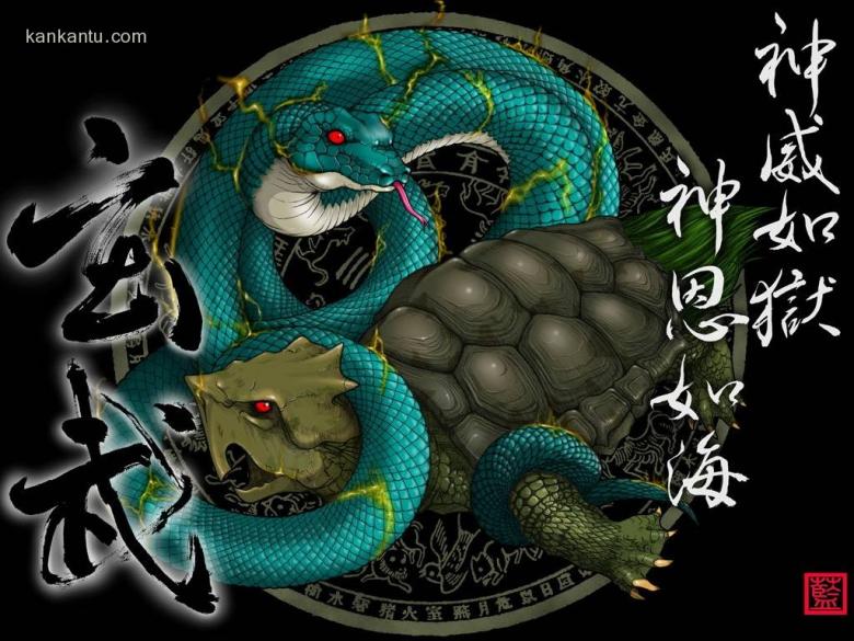 古代四神兽桌面