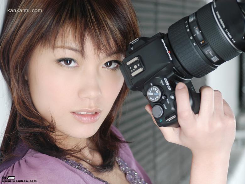 美女与数码