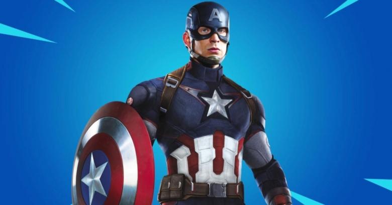 美国队长Fortnite壁纸