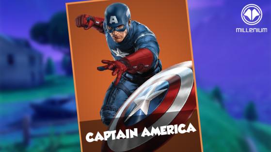 美国队长Fortnite壁纸