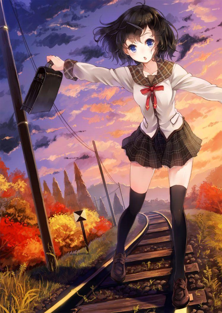 动漫制服女孩